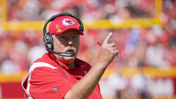Kansas City Chiefs coach Andy Reid